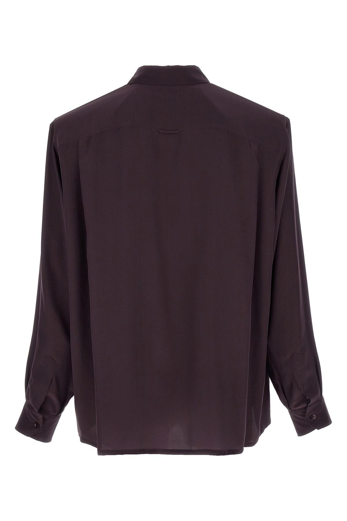 Viscose and silk shirt 854249 Y2N495055 SAINT LAURENT 