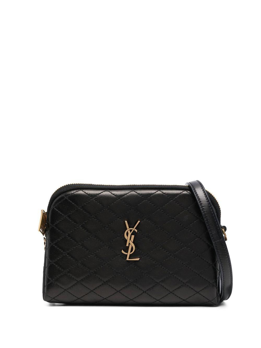 Gaby quilted cross body bag<BR/><BR/> 733667 1EL071000 SAINT LAURENT 