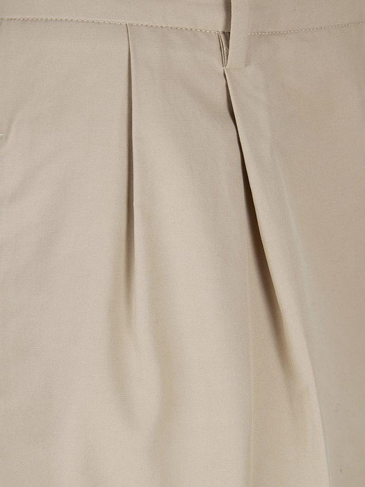 Cotton blend shorts Beige PAD266F338L790 0157 FABIANA FILIPPI 