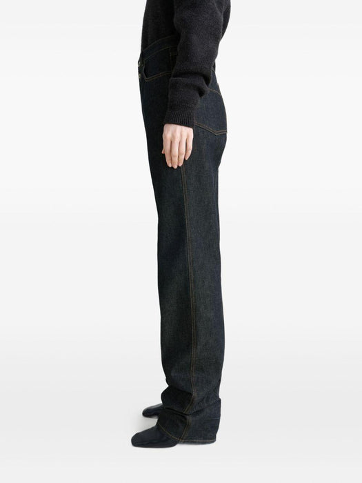 high-waisted pleated trousers<BR/><BR/> PA1229 LD1061BK965 LEMAIRE 