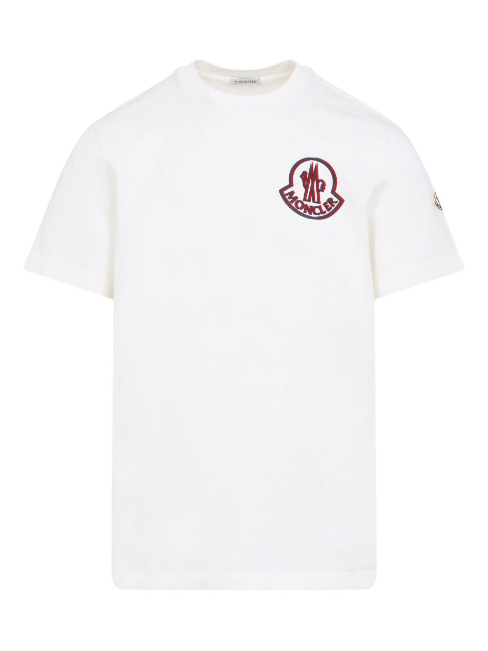 logo-patch cotton T-shirt K20918C00057 89AZ9034 MONCLER 