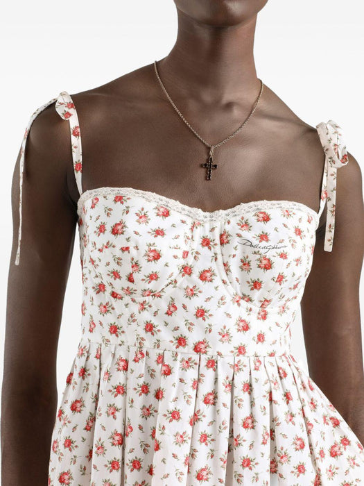 floral lace dress F60F9T HS5UBHA5XJ DOLCE & GABBANA 
